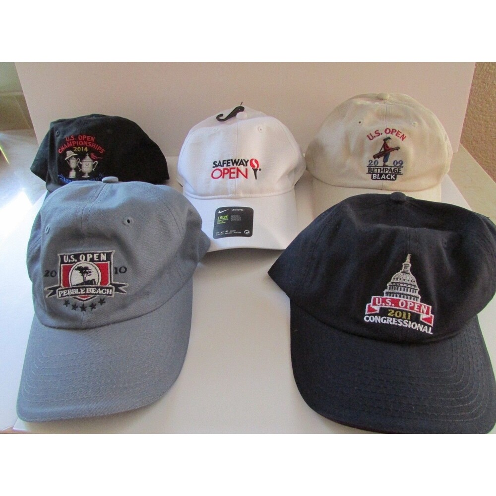 US Open 2011 Congressional Navy Golf Tennis Hat Cap Strapback Adj. USGA Member